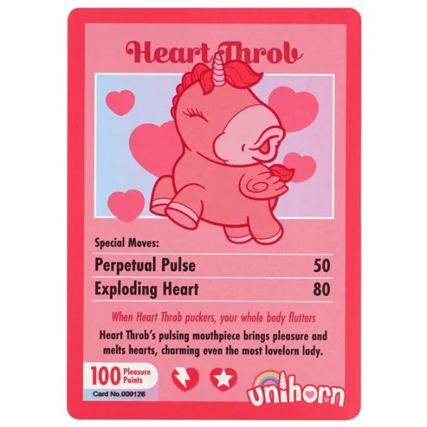 Вибратор Unicorn Heart Throb Бежевый photo 6