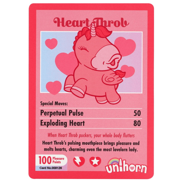 Вибратор Unicorn Heart Throb Бежевый photo 6