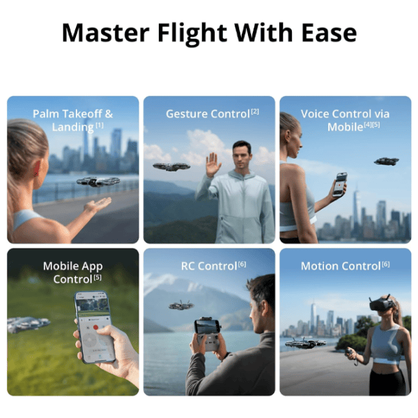 Dronă DJI Neo 2 Motion Fly More Combo Personal / Gray photo 3