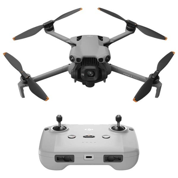 Dronă DJI Mini 5 Pro (DJI RC N3) Profesional / Gray photo 1