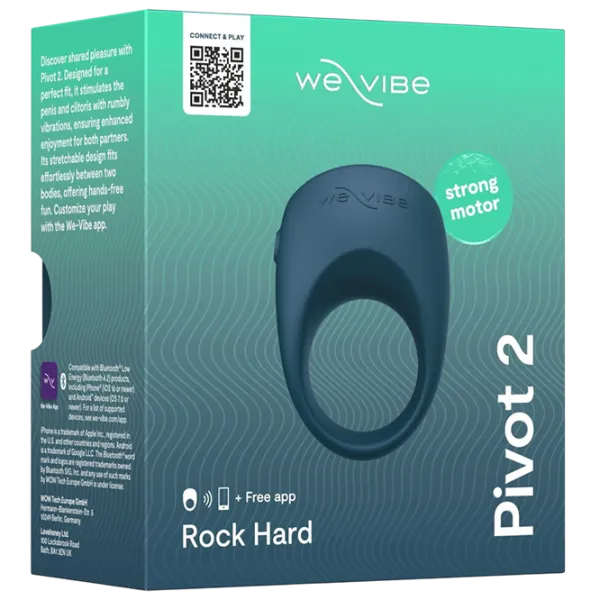 Эрекционное кольцо We-Vibe Pivot 2 / Синий photo 1