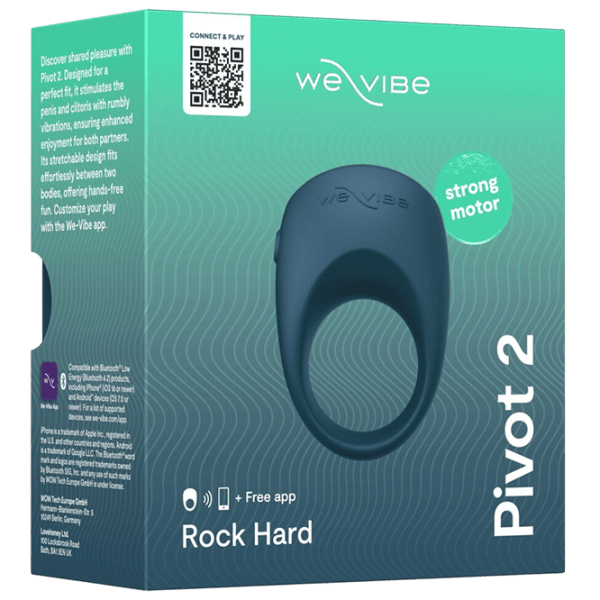 Эрекционное кольцо We-Vibe Pivot 2 / Синий photo 1