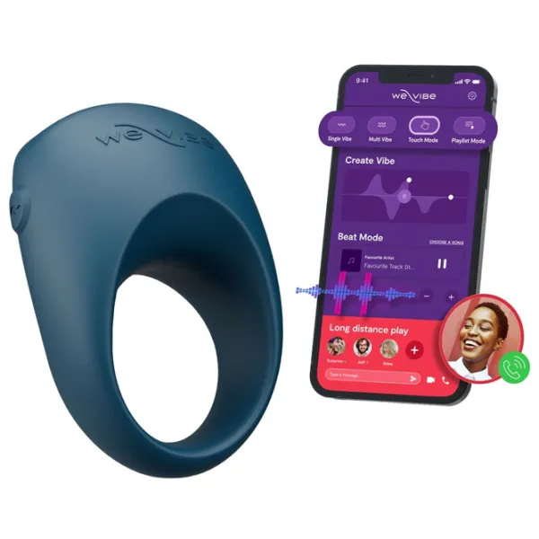 Эрекционное кольцо We-Vibe Pivot 2 / Синий photo 2