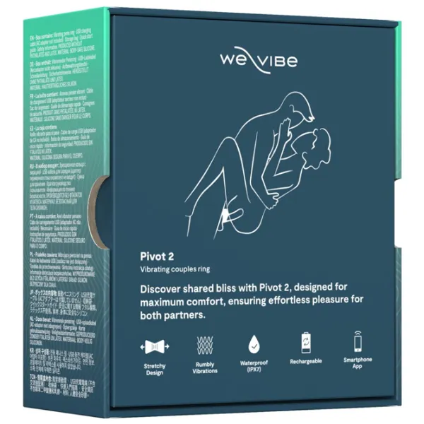 Эрекционное кольцо We-Vibe Pivot 2 / Синий photo 17
