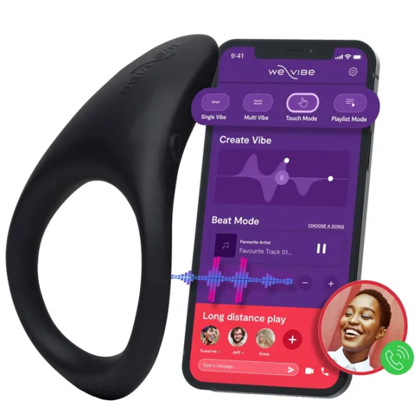 Эрекционное кольцо We-Vibe Verge 2 / Черный photo 2