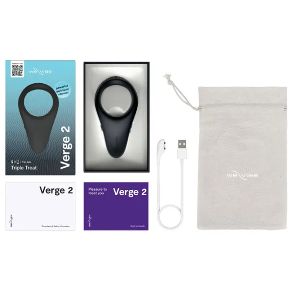 Эрекционное кольцо We-Vibe Verge 2 / Черный photo 16