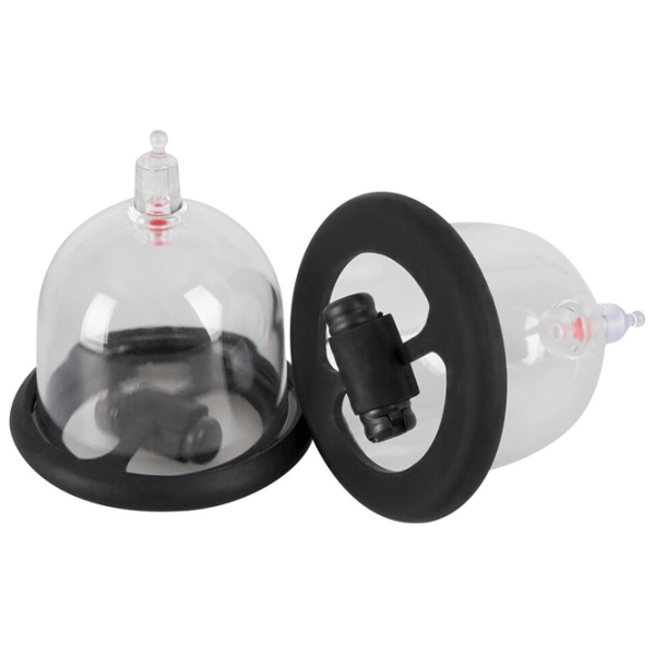 Pompă Bad Kitty Bad Kitty Vibrating Nipple Cups Transparent photo 2