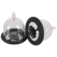 Pompă Bad Kitty Bad Kitty Vibrating Nipple Cups Transparent photo 2