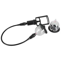 Pompă Bad Kitty Bad Kitty Vibrating Nipple Cups Transparent photo 3