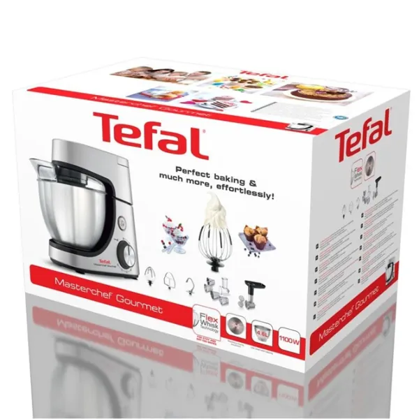 Кухонная машина Tefal QB512D38 1100 Вт / Нержавеющая сталь photo 8