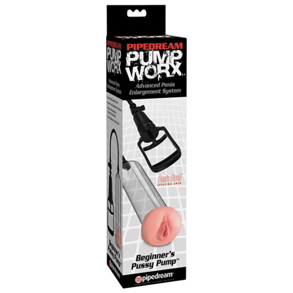 Pompă pentru penis Pipedream Pump Worx Beginner’s Pussy Pump Transparent photo 1
