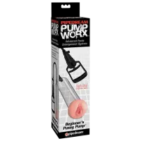 Насос для члена Pipedream Pump Worx Beginner’s Pussy Pump Прозрачный