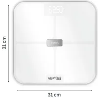 Cântar de podea Tefal BM9740F0 200 kg / White photo 2