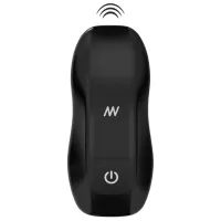 Jucărie anală ANOS RC Butt Plug Set with Vibration Black photo 6