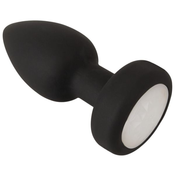 Jucărie anală ANOS RC Flashing Butt Plug with Vibration RGB Black photo 3