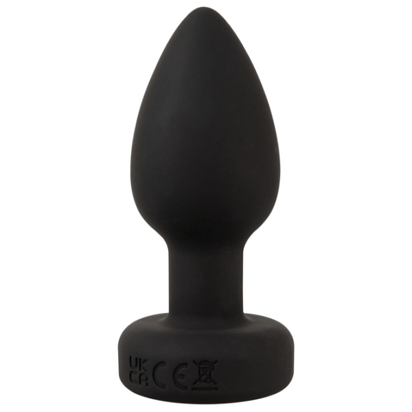 Jucărie anală ANOS RC Flashing Butt Plug with Vibration RGB Black photo 5