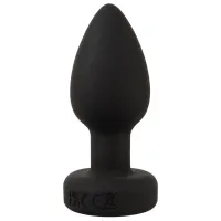 Jucărie anală ANOS RC Flashing Butt Plug with Vibration RGB Black photo 5