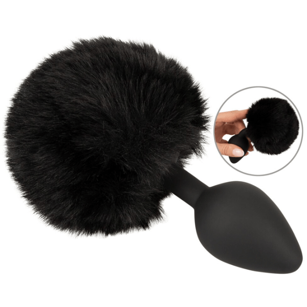 Анальная игрушка You2Toys Fluffy Tail Size M Черный photo 2