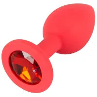 Jucărie anală You2Toys Colorful Joy Jewel Red Plug Small Red photo 3
