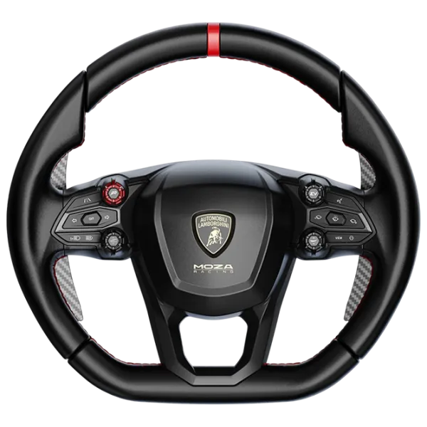 Руль Moza Racing Lamborghini Revuelto Sim-Racing Проводная / 34 buttons / Черный photo 1