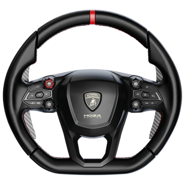 Руль Moza Racing Lamborghini Revuelto Sim-Racing Проводная / 34 buttons / Черный photo 1