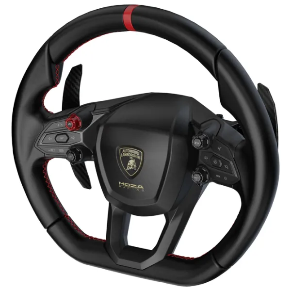 Руль Moza Racing Lamborghini Revuelto Sim-Racing Проводная / 34 buttons / Черный photo 2