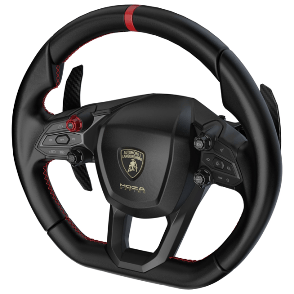 Руль Moza Racing Lamborghini Revuelto Sim-Racing Проводная / 34 buttons / Черный photo 2