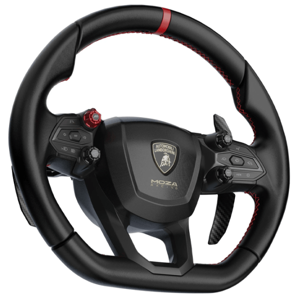 Руль Moza Racing Lamborghini Revuelto Sim-Racing Проводная / 34 buttons / Черный photo 3