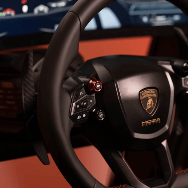 Руль Moza Racing Lamborghini Revuelto Sim-Racing Проводная / 34 buttons / Черный photo 6