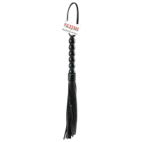 Плётка Bad Kitty Series Beaded Cat-o-Nine Tails Черный