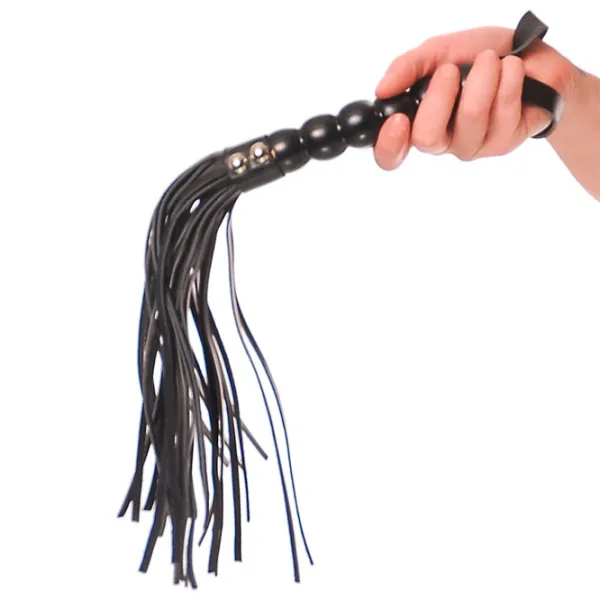 Bici Bad Kitty Series Beaded Cat-o-Nine Tails Black photo 2