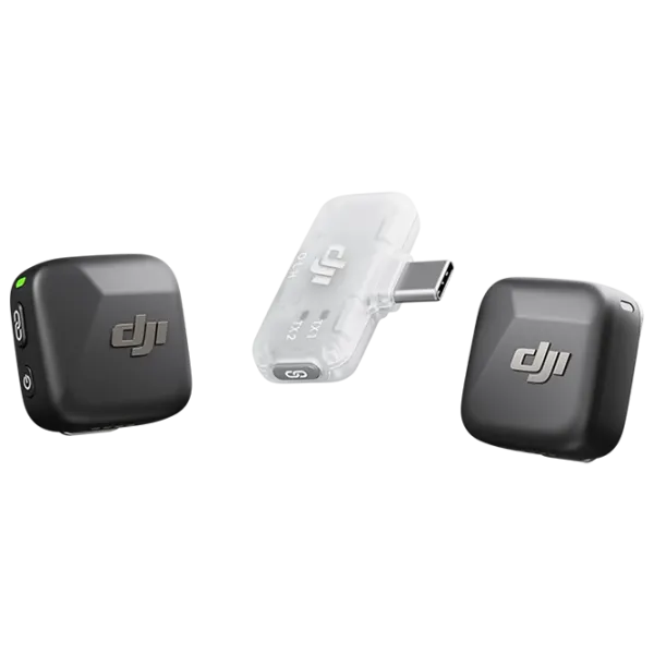 Microfon DJI Mic Mini (2TX + 1 Mobile RX) Black photo 1