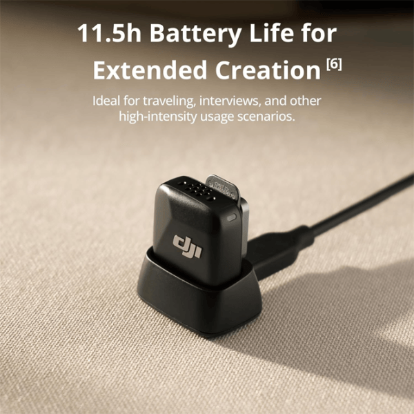 Microfon DJI Mic Mini (2TX + 1 Mobile RX) Black photo 5