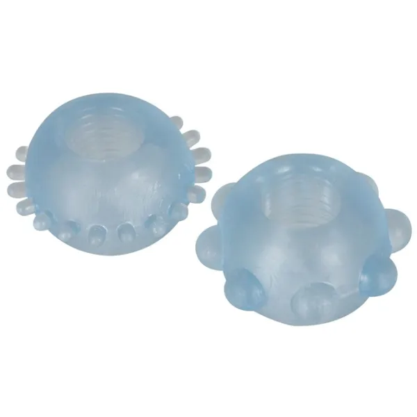 Inele pentru penis You2Toys 2in1 Cock Ring Set / Light Blue photo 2
