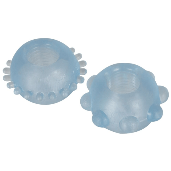 Inele pentru penis You2Toys 2in1 Cock Ring Set / Light Blue photo 2
