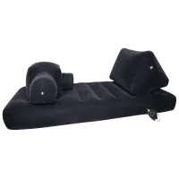 Fotoliu pentru sex You2Toys Velvet Luxury Bed Black photo 4