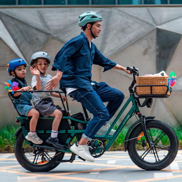 Bicicletă electrică FIIDO T2 20"  / Black photo 5