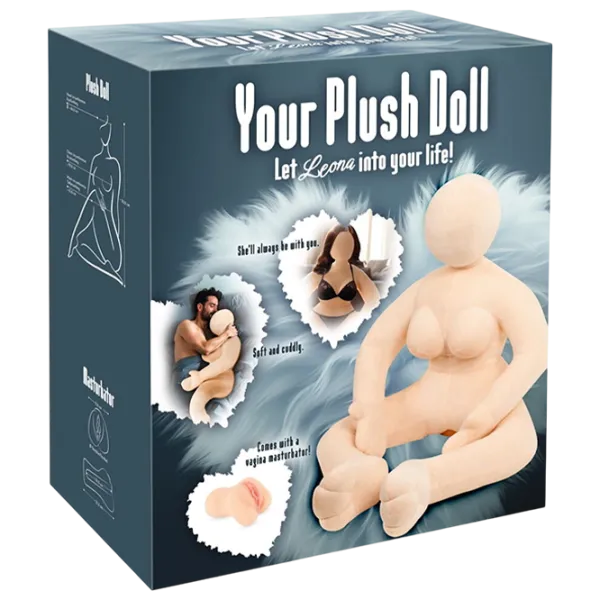 Мастурбатор You2Toys Your Plush Doll Leona Бежевый photo 1