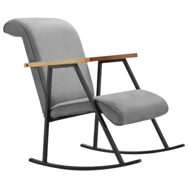 Fotoliu balansoar Trendy Yoka Lemn Gray photo 1