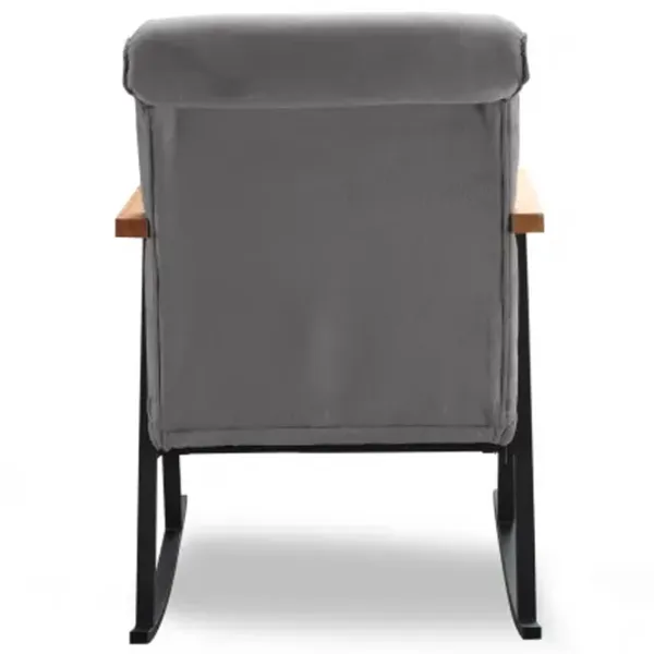 Fotoliu balansoar Trendy Yoka Lemn Gray photo 4