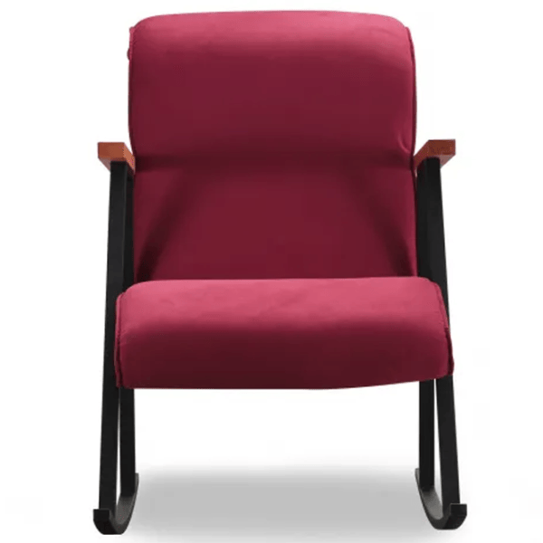 Fotoliu balansoar Trendy Yoka Lemn Maroon photo 3