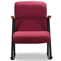 Кресло качалка Trendy Yoka Дерево Maroon photo 3