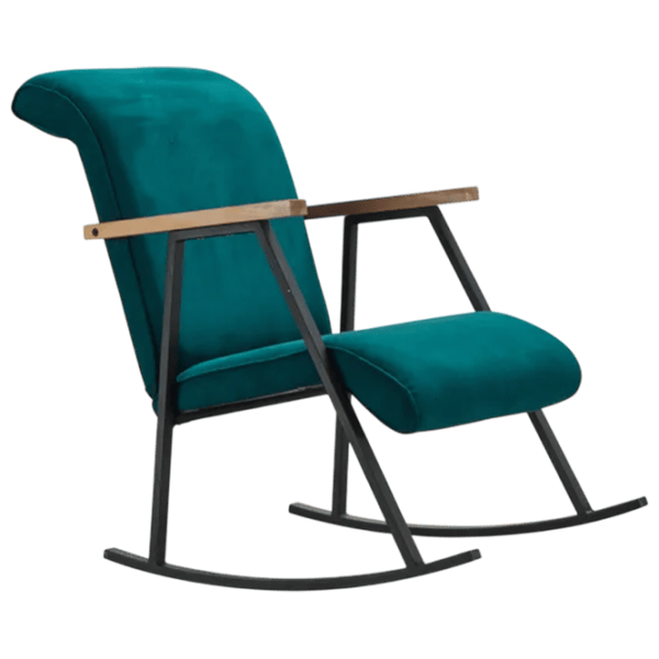 Fotoliu balansoar Trendy Yoka Petrol Blue photo 1
