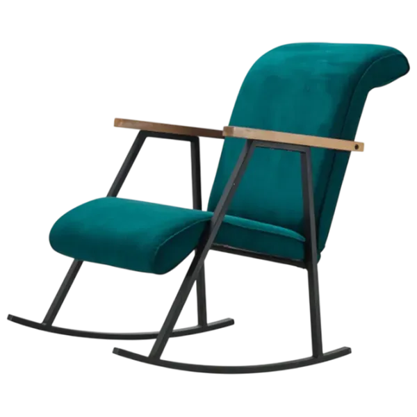 Fotoliu balansoar Trendy Yoka Petrol Blue photo 2