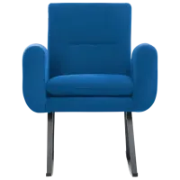 Fotoliu balansoar Trendy Kono Black Blue