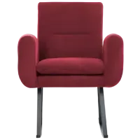 Fotoliu balansoar Trendy Kono Black Maroon
