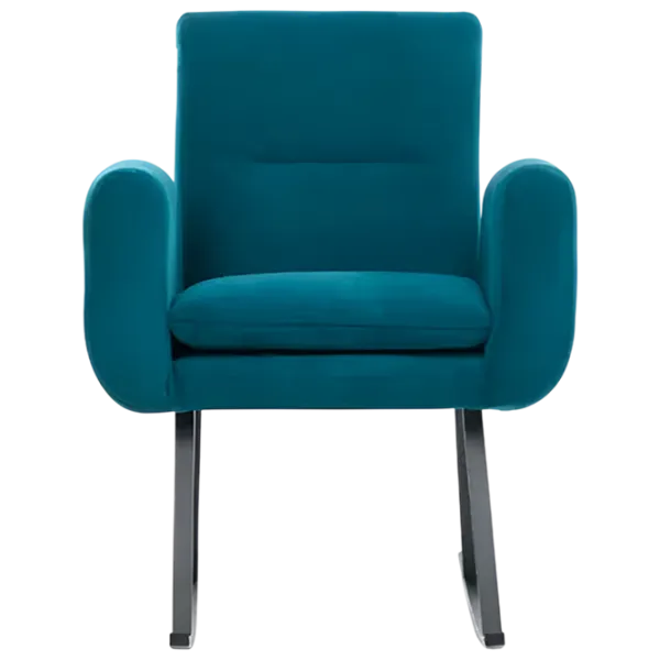 Fotoliu balansoar Trendy Kono Petrol Green photo 1