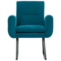 Fotoliu balansoar Trendy Kono Petrol Green
