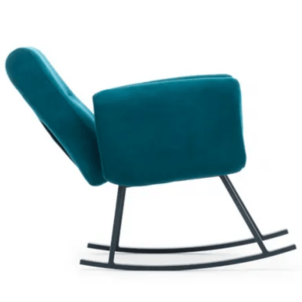 Fotoliu balansoar Trendy Kono Petrol Green photo 4