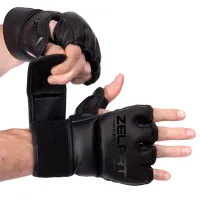 Mănuși de lupte Zelart BO-5699 MMA / Adult / L / Black